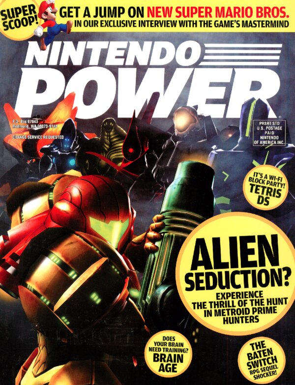 Nintendo Power Issue 202 (April 2006) cover